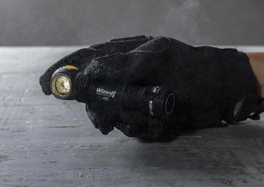 Фонарик Armytek Wizard Pro v3 XHP50 магнитный Перезаряжаемый USB фонарь 18650 литий ионный