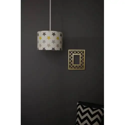 

Красочный звездный узор для детской комнаты Люстра для детской комнаты лампа