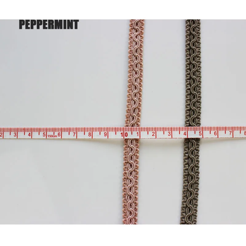 3 ярда 1 см мини тесьма отделка жаккардовая розовая кружевная тканая швейный