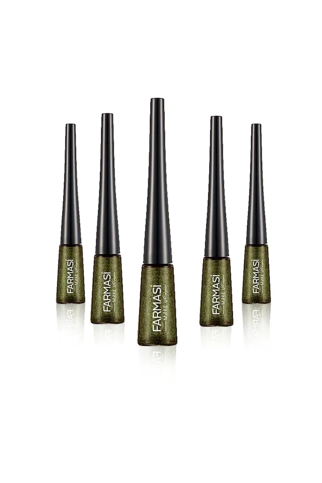 Farmasi Glitter Eyeliner 5iridescent Green 04 - 55 ml 5 PCs 412537476