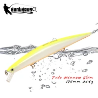 hunthouse fishing lure tide minnow slim 175 hard lures wobblers floating 175mm 24 5g sea fishing for seabass