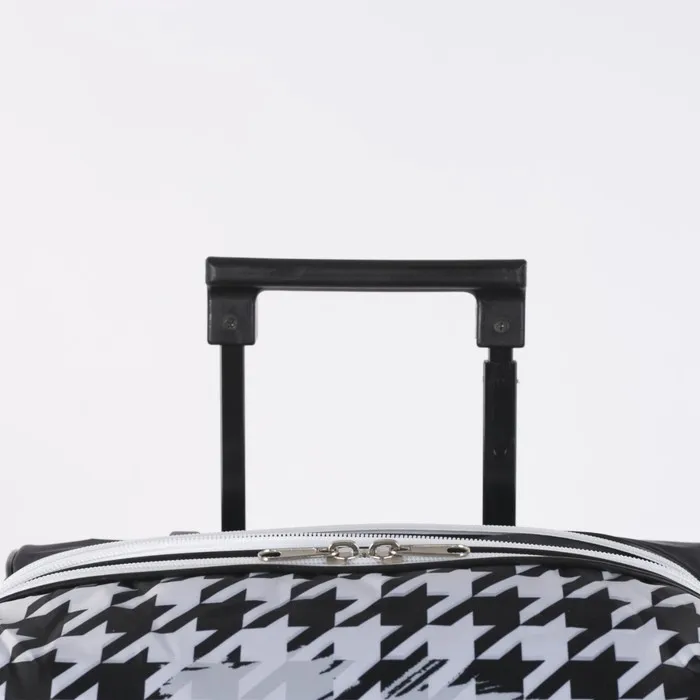 Чемодан малый 20' с сумкой отдел на молнии расширением наружный карман цвет