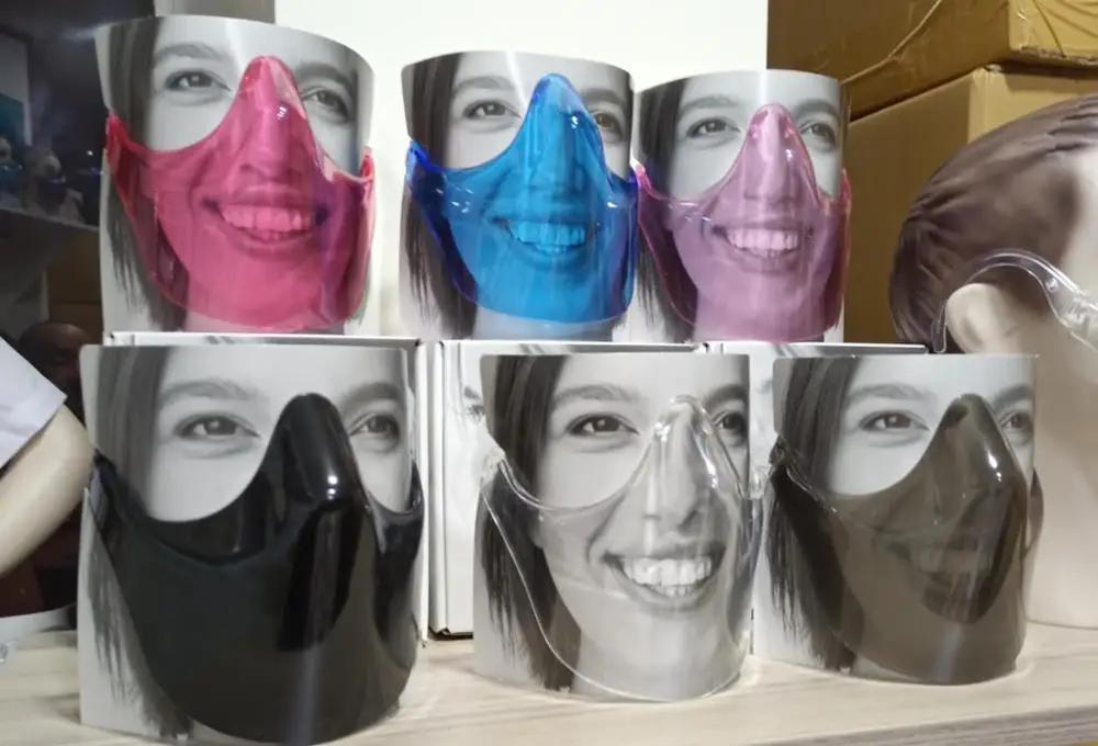 

Transparent Virus Protection Mask/Madam