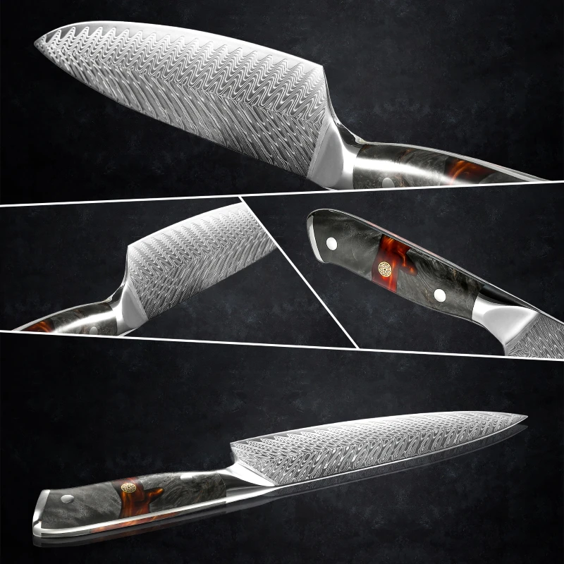 Кухонные ножи Grandsharp Новый профессиональный инструмент шеф-повара японская