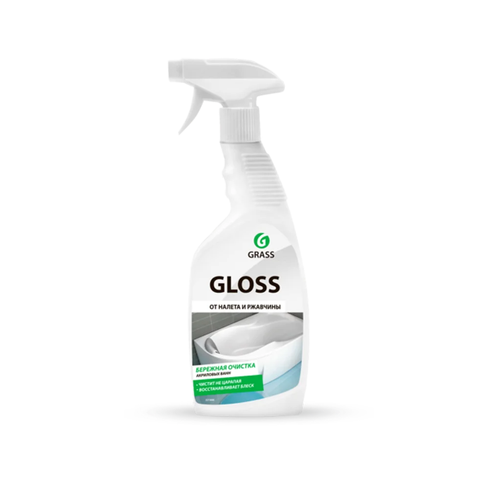 Моющее средство для ванной и кухни анти-налёт &quotGloss" 600 мл | Дом сад