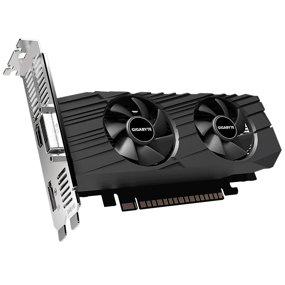 Видеокарта Gigabyte GTX 1650 OC 4GB GDDR5 128bit DVI D HDMI DP RTL (GV N1650OC 4GL)|Видеокарты| |