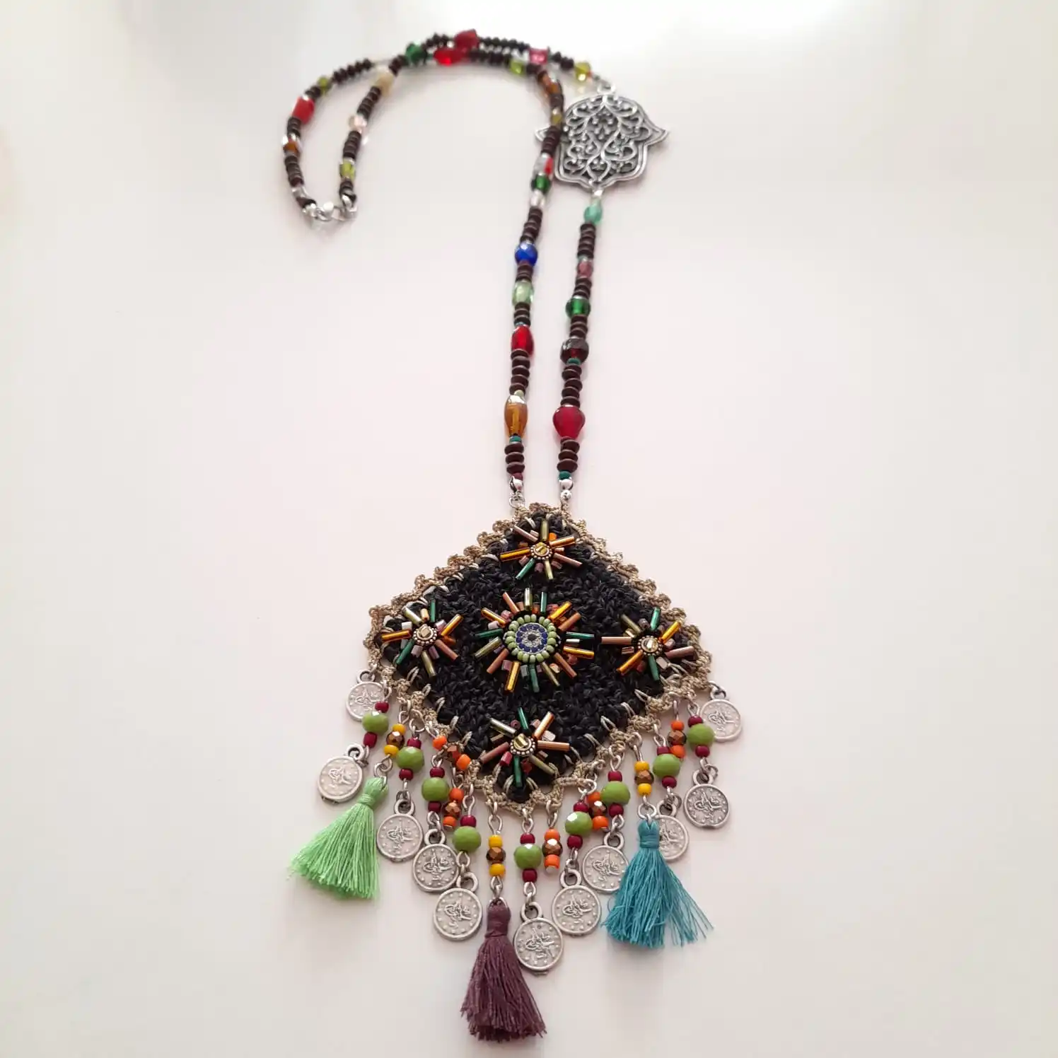 

Goodtime Long Necklace Women Handmade Jewelry