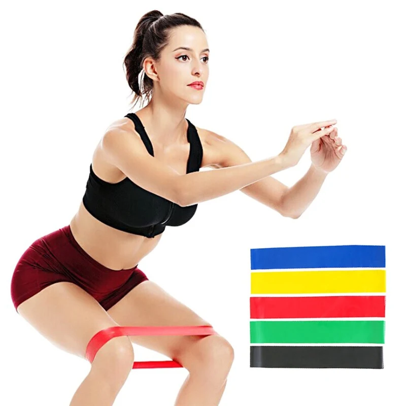 

Yoga Resistance Bands For Fitness Elastic Band For Fitness Rubber Bands Yoga Pilates Sport Training Home Gym Exercise Equipment