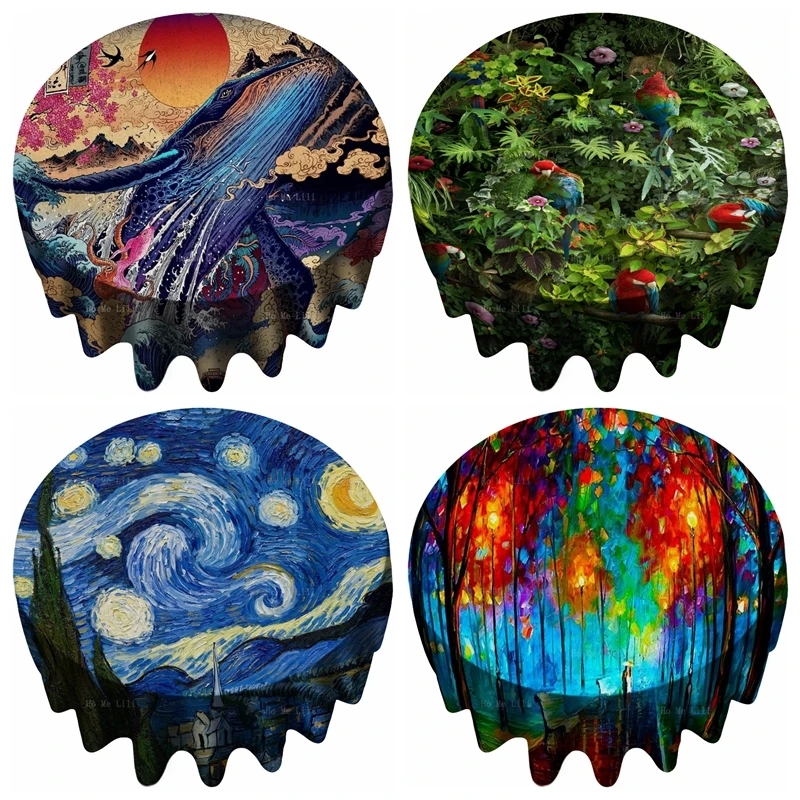 

Круглая скатерть