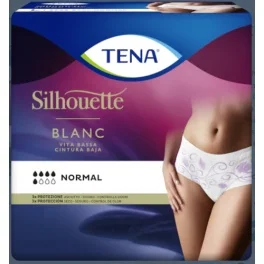 Tena Lady Pants Silhoutte низкая талия белый цвет Размер M 12 шт|Товары для женской гигиены| |
