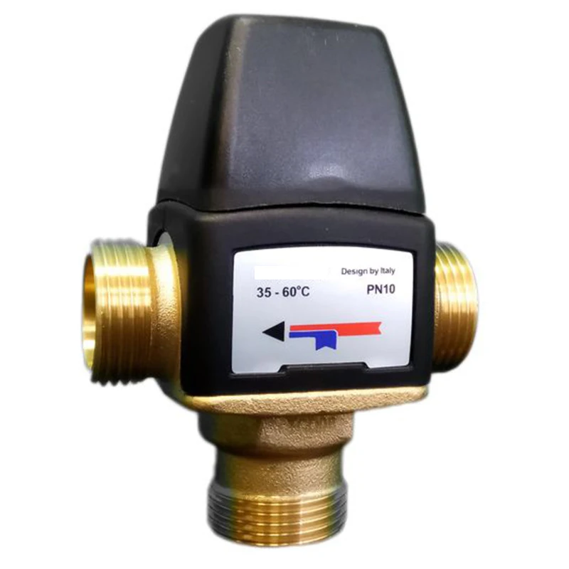 Three way thermostatic mixing valve coupling (HP) (35-60 &amp deg c) kV/S 1.6 Universal for heating or floor | Обустройство дома