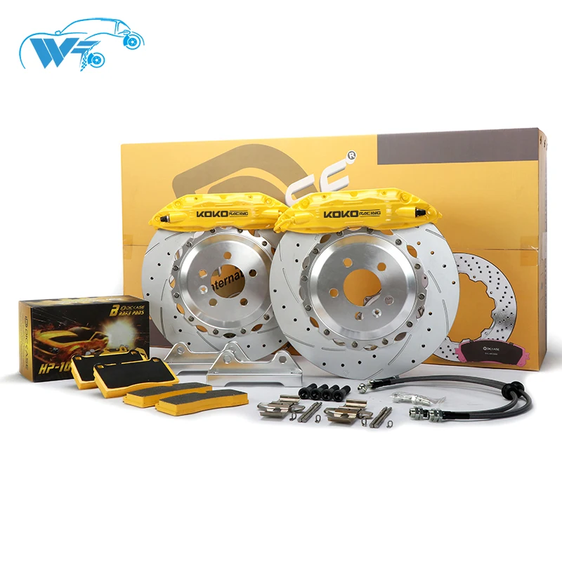 KOKO RACING car аксессуары 4 горшок f50 тормозной суппорт диск Тормозная Линия центр