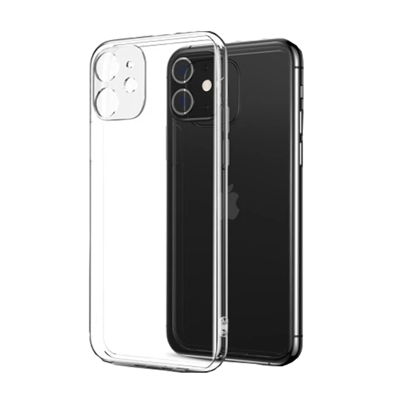 

Clear Phone Case For iPhone 13 12 11 Pro Max Case Silicone Soft Cover For iPhone 13 12 Mini Original Transparent Case 2022 New