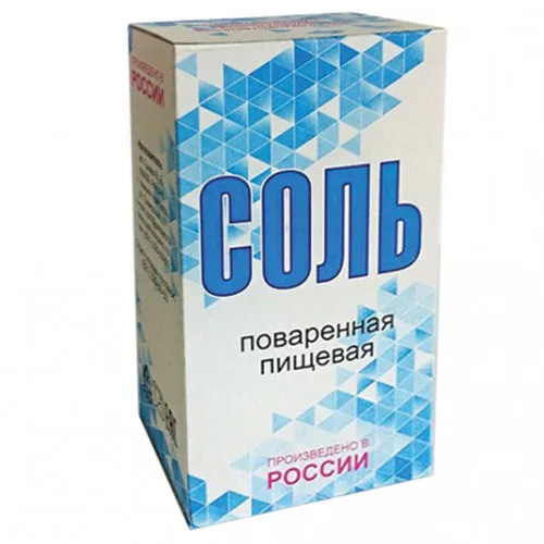 Соль поваренная пищевая помол №1 1 кг |