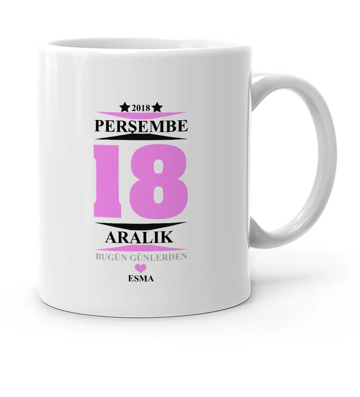 

Personalized Day Today White Mug Cup-2
