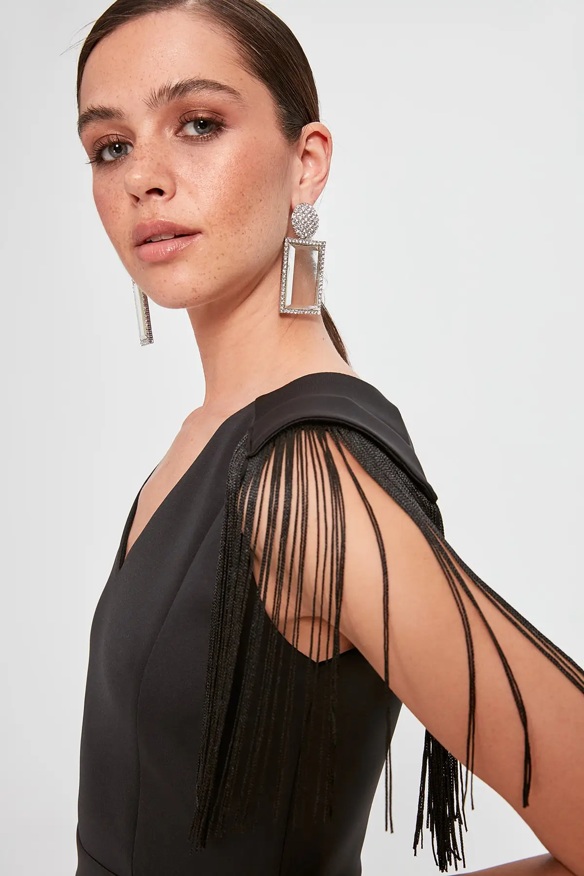 Trendyol Tassel Detail Dress TPRAW20EL2198 | Женская одежда