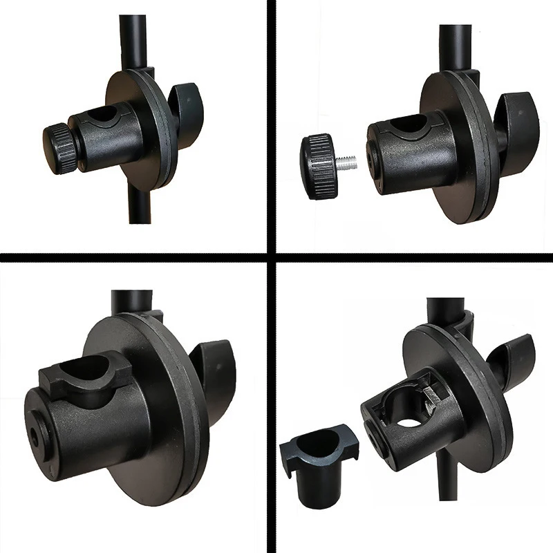 Стойка для микрофона напольная с коротким держателем телефона|Микрофонные