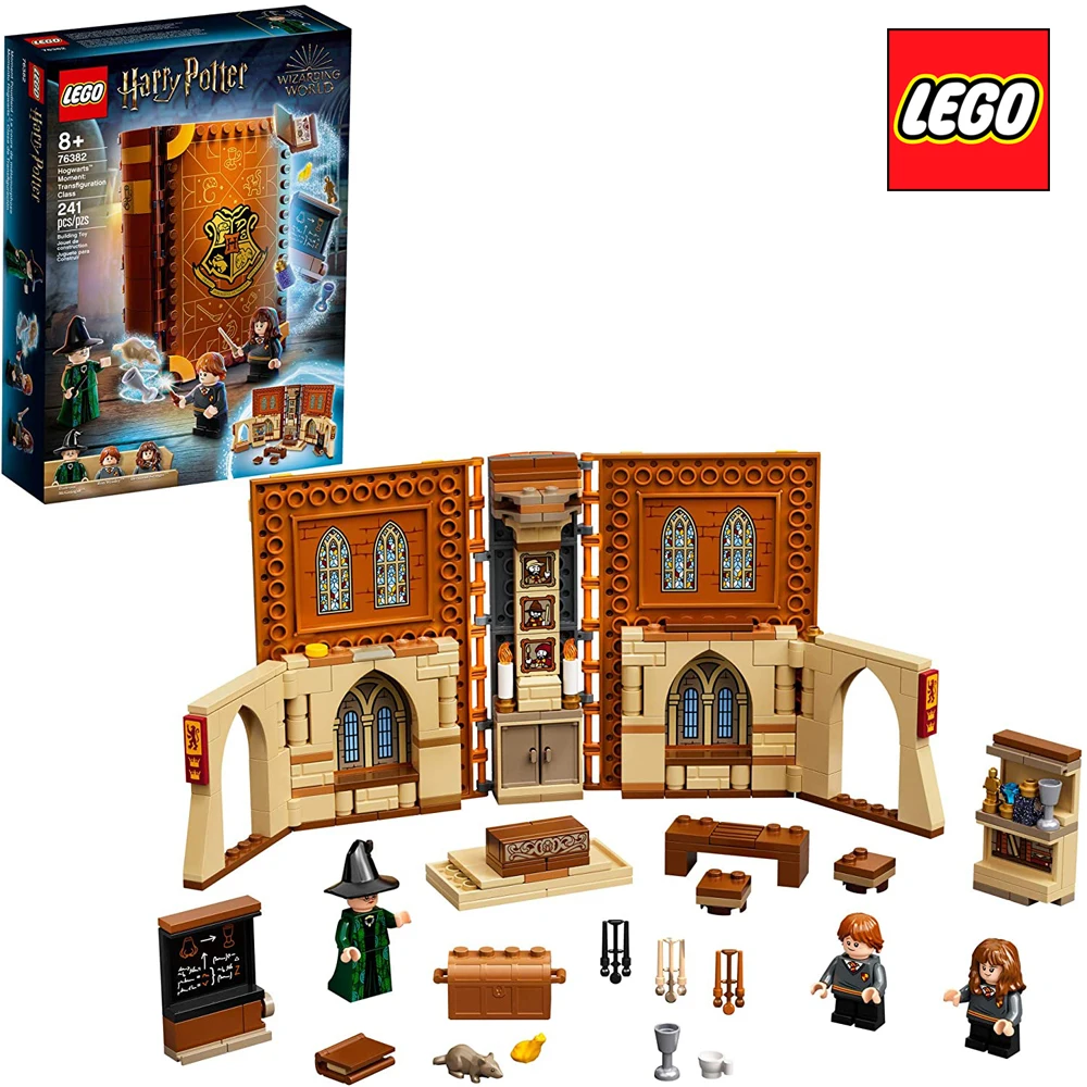 

LEGO Гарри Поттер Хогвартс момент преобразуемость класс 76382 оригинал для детей Новая игрушка для детей день рождения Рождественский подарок ...