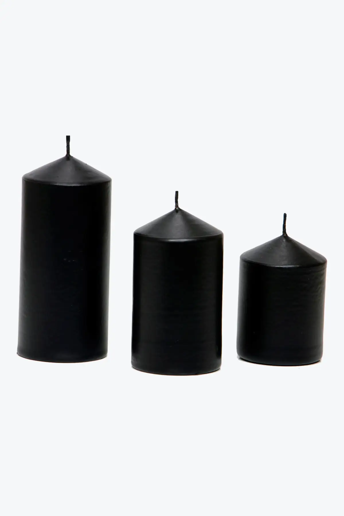

3 Pieces colored candle Cylinder Candle with Powder Scented Accessory Decoration Holder Wick Stylish Design Candles