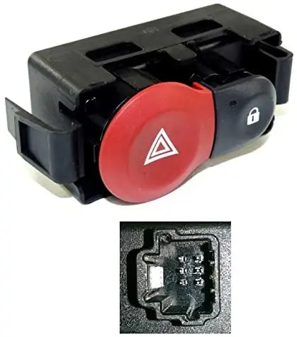 

Toggle Switch Hazard for Renault Clio III Modus 6 pins Oe 252103766R 8200214896