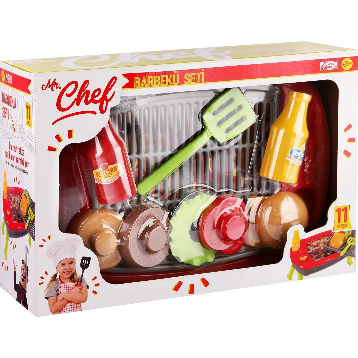 

Oyuncak Mangal & Barbek Seti