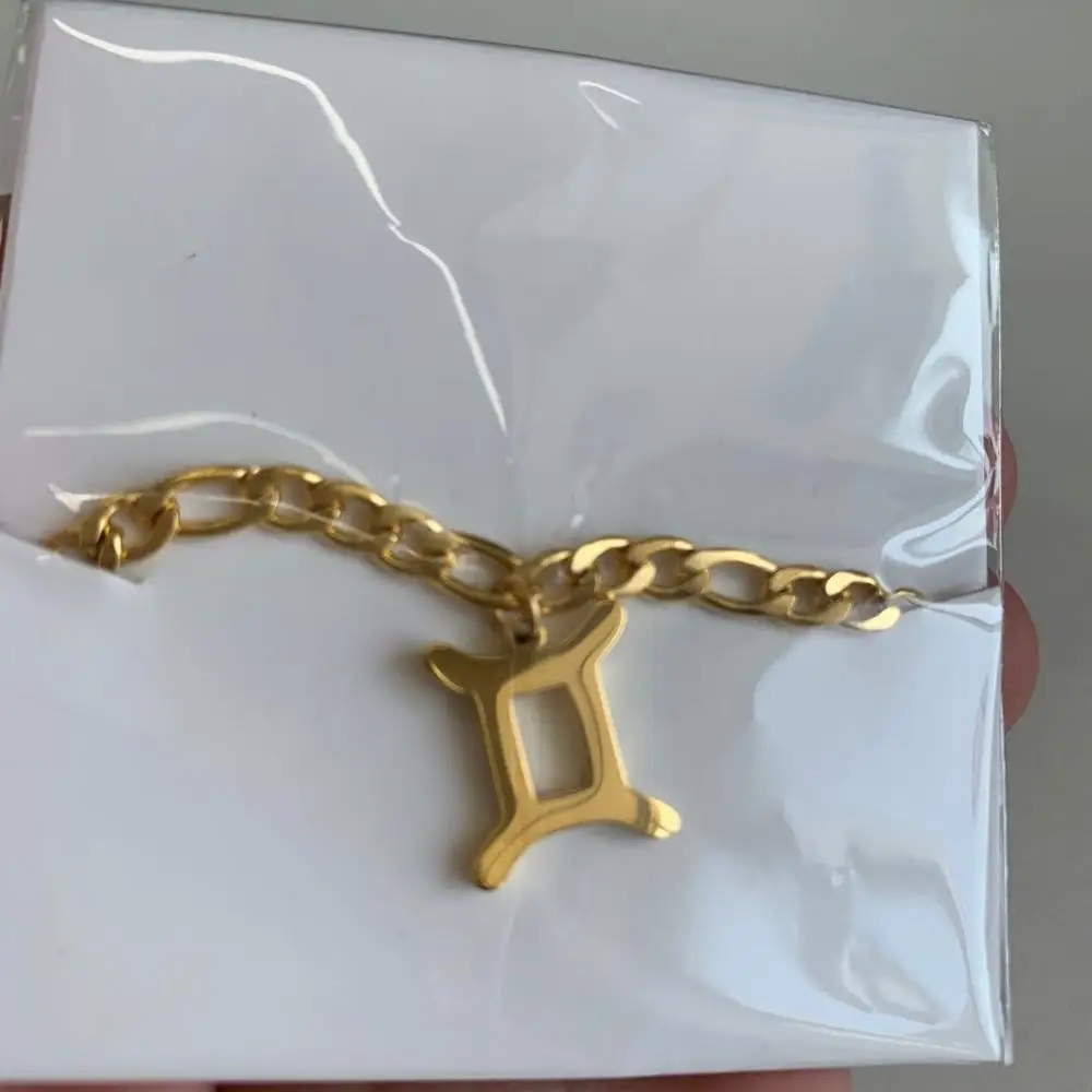 Ножные браслеты со знаками Зодиака для женщин золотые ножные ювелирные изделия в