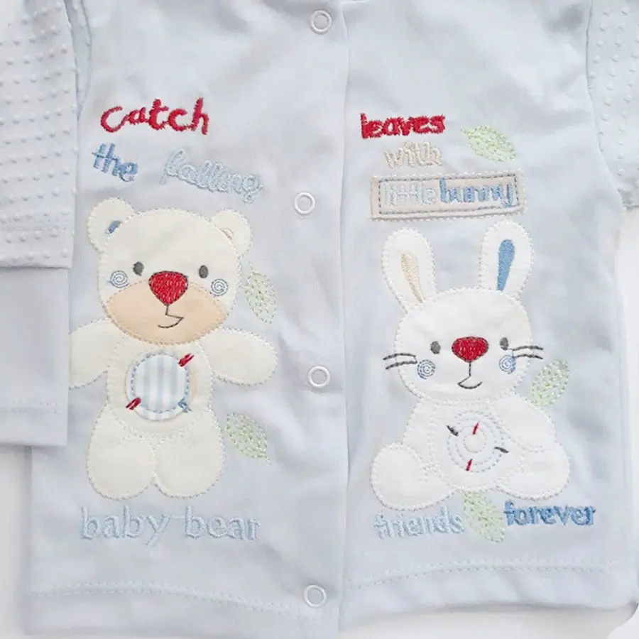 Catch Leaves The Teddy Bears Tavşanlı Blue 5 Piece Hospital output set |