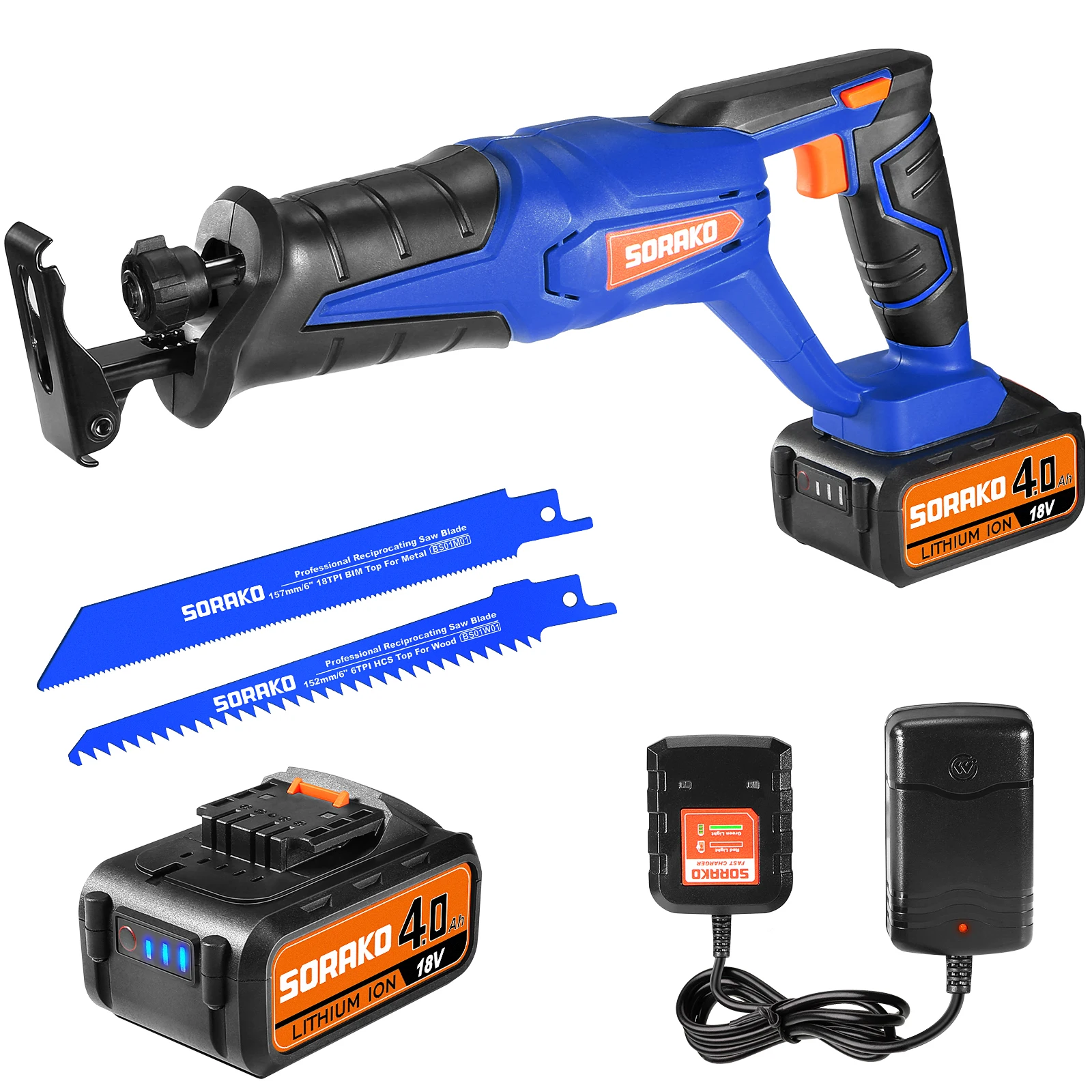 Сабельная пила SORAKO дрель makita 18V аккумуляторная с возвратно-поступательным