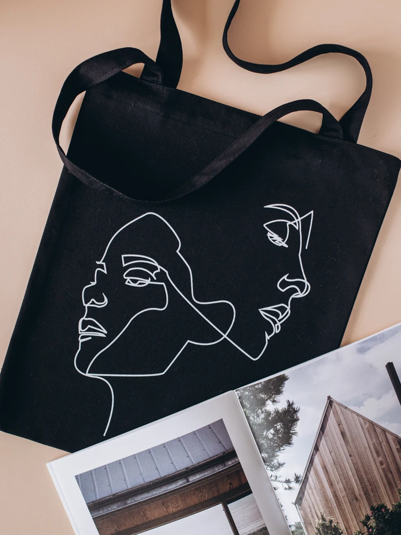 Сумка шоппер из натурального хлопка. Хозяйственная сумка. на плечо.| |