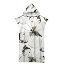 Красивая природа растения и Животные печать на открытом воздухе взрослых с капюшоном пляжное полотенце-пончо халат пляжные полотенца Для женщин мужской Халат AHT4