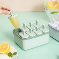 68 grid ice cream molds cute ice popsicle mold food grade plastic with stick reuseable ice cubes mould kitchen accessories