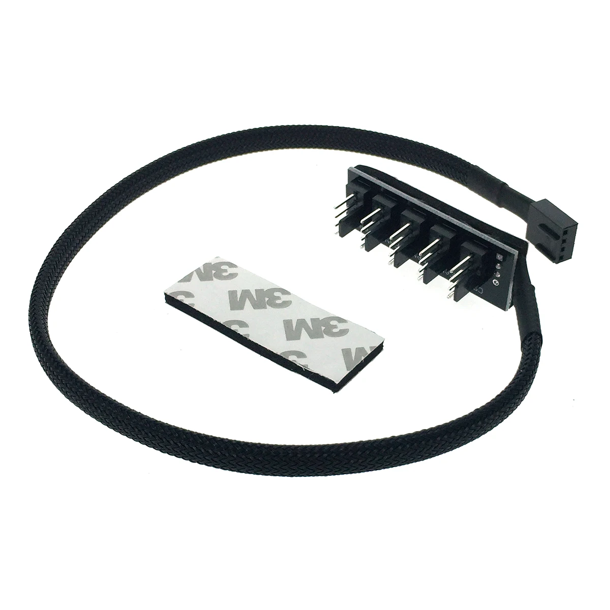 Разветвитель splitter 4pin to 5 * 4 pin для подключения кулеров E5pwm4pin Espada / | Компьютеры и
