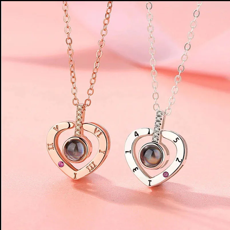 Цепочка с подвеской Я тебя люблю I love you на 100 языках |