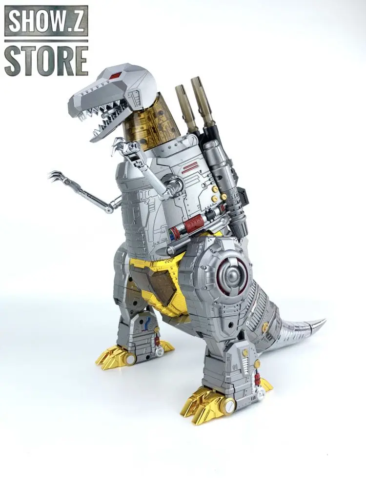 [Show. Z Store] GigaPower GP HQ 01R HQ01R суператор Grimlock Dinobots Хромовая версия фигурка
