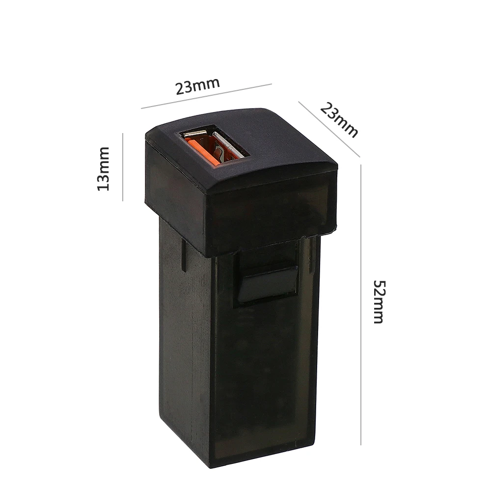 QC3.0 USB Interface Socket Fast Car Charger Voltage Meter Battery Monitor Use for TOYOTA Camry Corolla AVALON LEVIN PRADO | Автомобили и