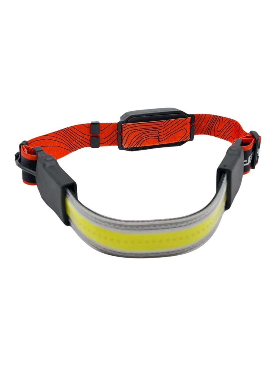 LED фонарь лента на АКБ налобный HT-113 | 6 режимов работы Заряд от USB Освещение