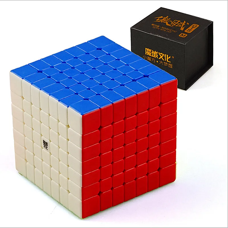 Moyu Aofu GTS M 7x7x7 Магнитный магический куб 7x7 головоломка скоростной соревнование