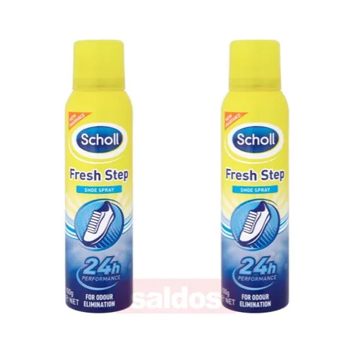 

Scholl Shoe Deodorizer And Disinfector Spray-2Li Set