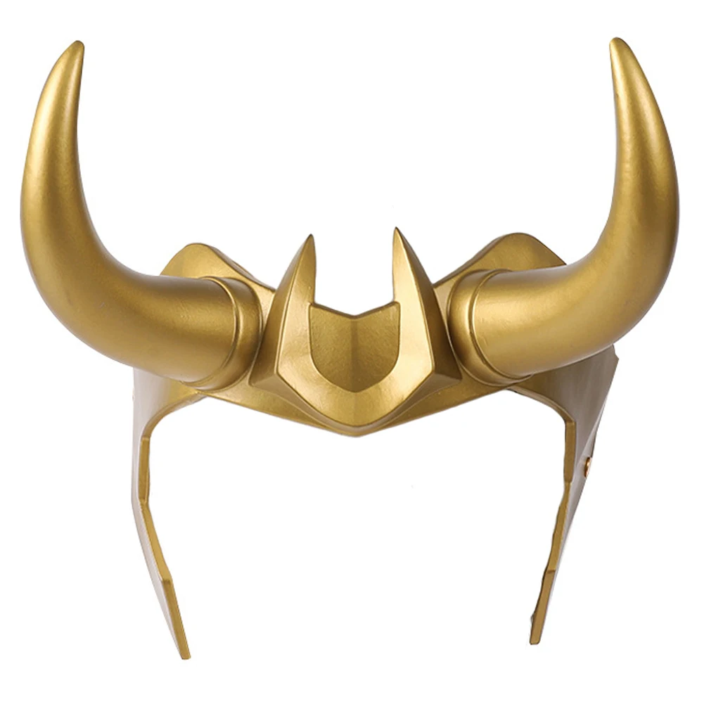 

Loki Crown Horns Cosplay Headgear Helmet Props Halloween Party PVC Head Wear Prop