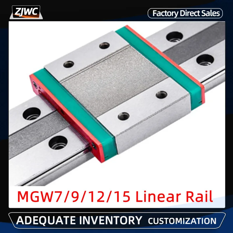 

MGW7 MGW12 MGW9 MGW15 L 100 350 400 450 500 600 800mm miniature linear rail slide+1pc MGW9 linear guide 1pc MGW9H MGW9C carriage