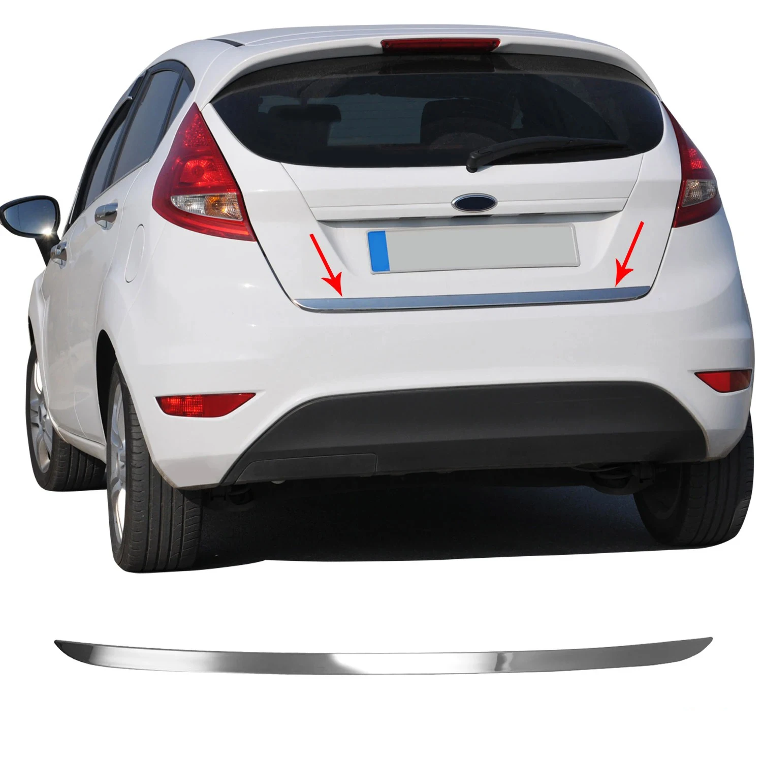 

Ford Fiesta Chrome Luggage Bottom Trim Stainless Steel (2009-2017)