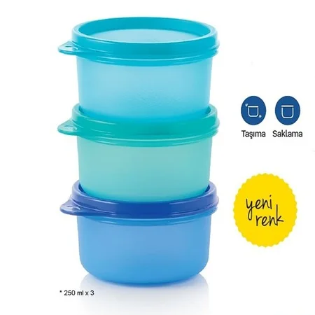 TUPPERWARE EZMARKET контейнер для хранения конфет 3x250 мл | Мать и ребенок