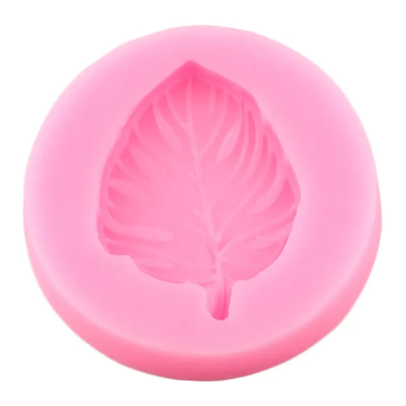 Turtle Leaf Silicone Molds Monstera Leaves Fondant Mold Cupcake Topper DIY Cake Decorating Tools Candy Chocolate Gumpaste Moulds |