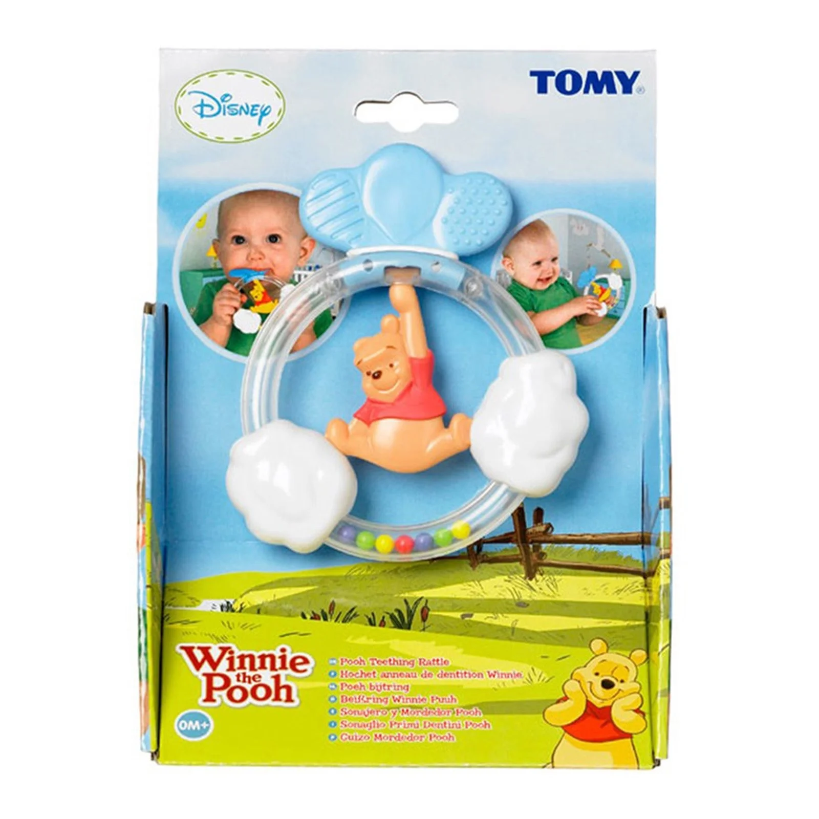 Ebebek Tomy Винни Пух и тиггер прорезыватель погремушка|Погремушки| |