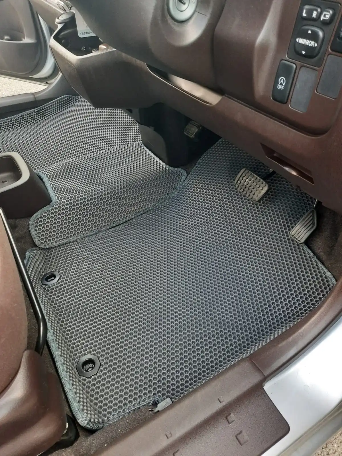 Коврики Eva с бортами на Toyota Passo 2 Пассо (2010 - 2016) автомобильные коврики Ева Эва 3D