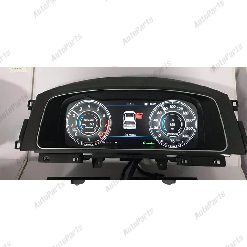KUKUZ Android 9 для Volkswagen Golf 7 Mk7 2012 ~ 2019 12 3 &quotАвтомобильный ЖК кластер Замена приборной