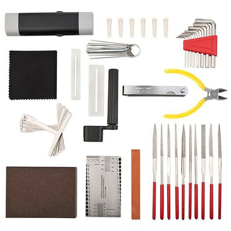 Инструмент для ухода за гитарой 33 шт. металлические аксессуары гитары