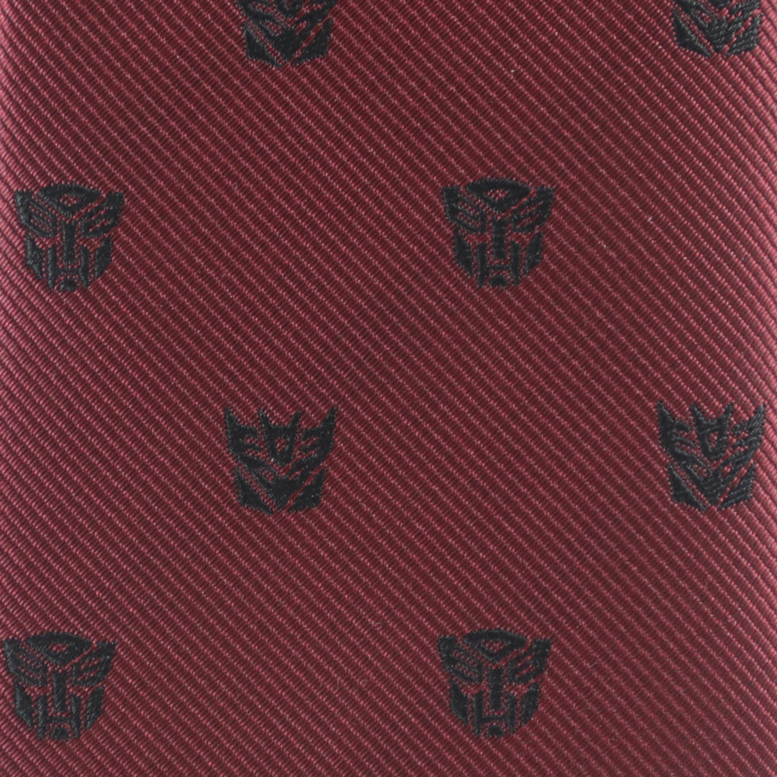 Галстук из микрофибры жаккардовый для автоботов и десептиконов|Мужские галстуки