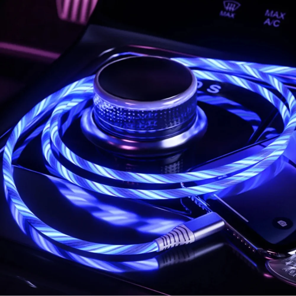 Провод USB для зарядки Айфона Андроида Type-C Lightning зарядный кабель 3А |