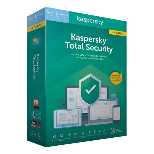 Домашний антивирусный Касперский тотальная безопасность MD(3 устройства